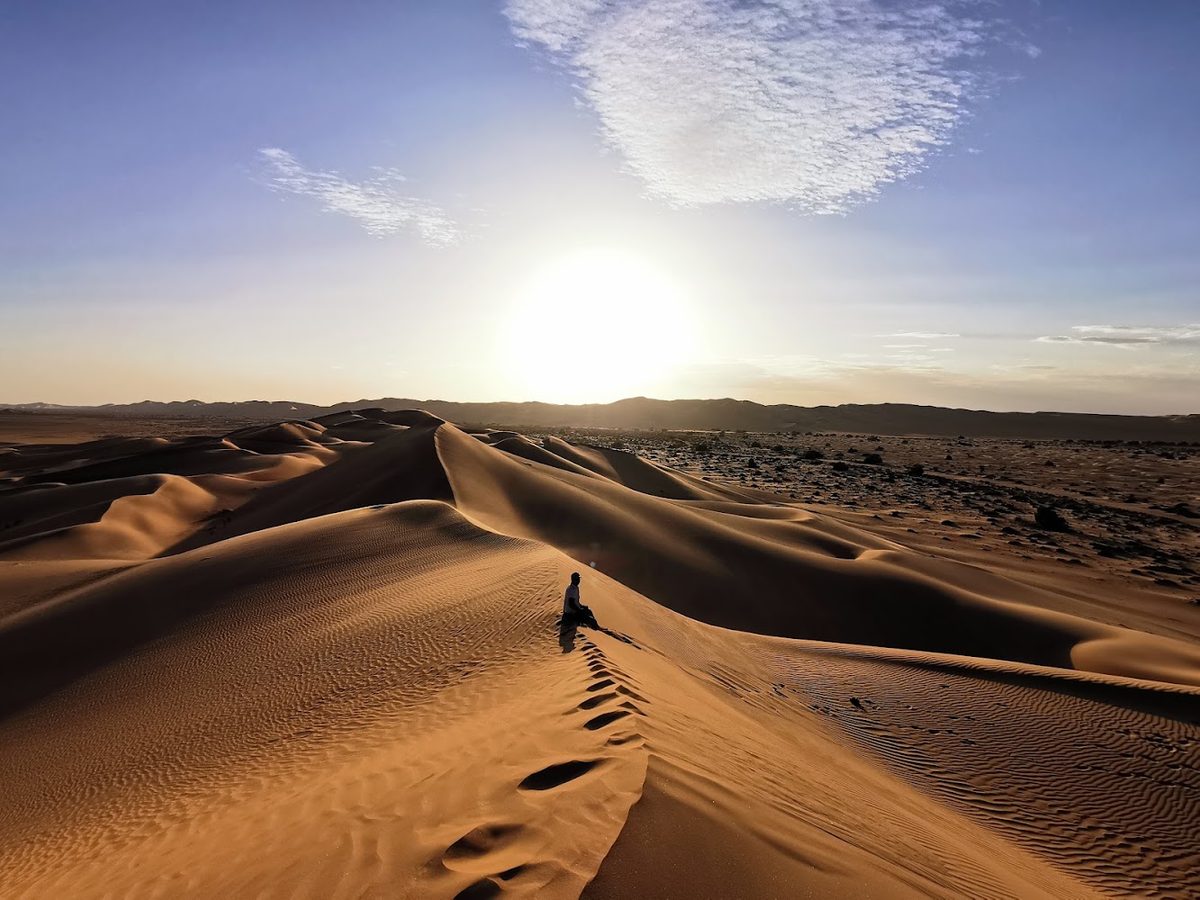 Dunes de l'Erg Admer près de Djanet